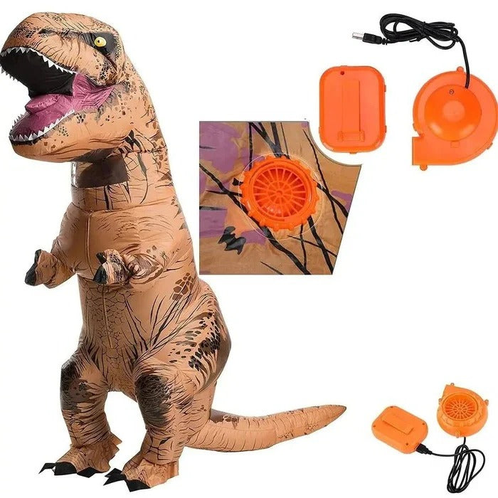 Skanto | Aufblasbares T-Rex Kostüm