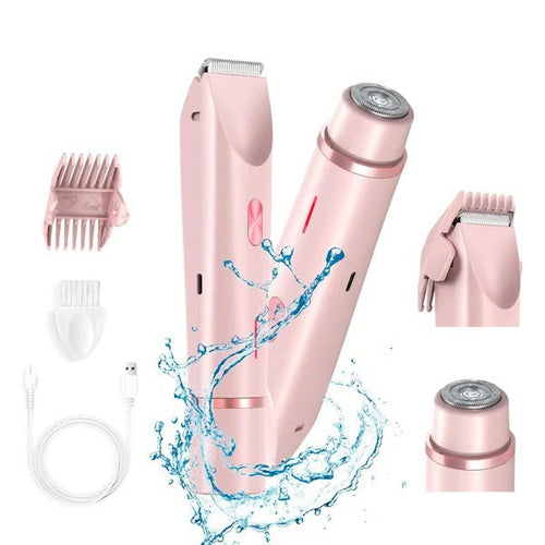Skanto | Elektrischer Damenrasierer und Bikinizonen-Trimmer