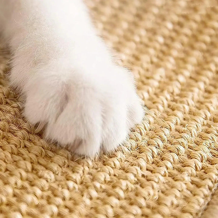 Skanto | Sisal-Katzenkratzmatte, strapazierfähiges Kratzpad für Katzen