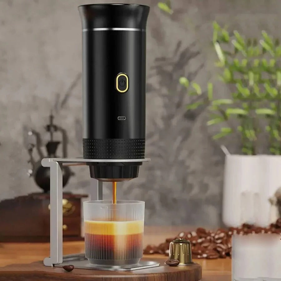 Skanto | Tragbare Kaffeemaschine für Espresso, Cappuccino und Filterkaffee