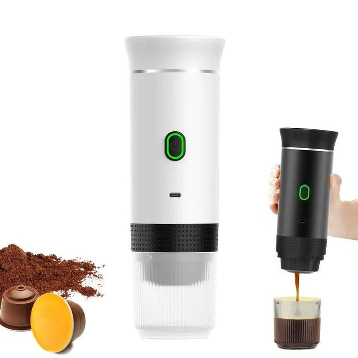 Skanto | Tragbare Kaffeemaschine für Espresso, Cappuccino und Filterkaffee