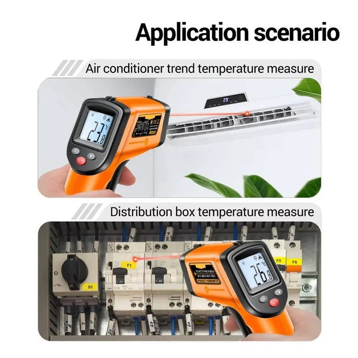 Skanto | Digitales Infrarot-Thermometer mit Laserpointer