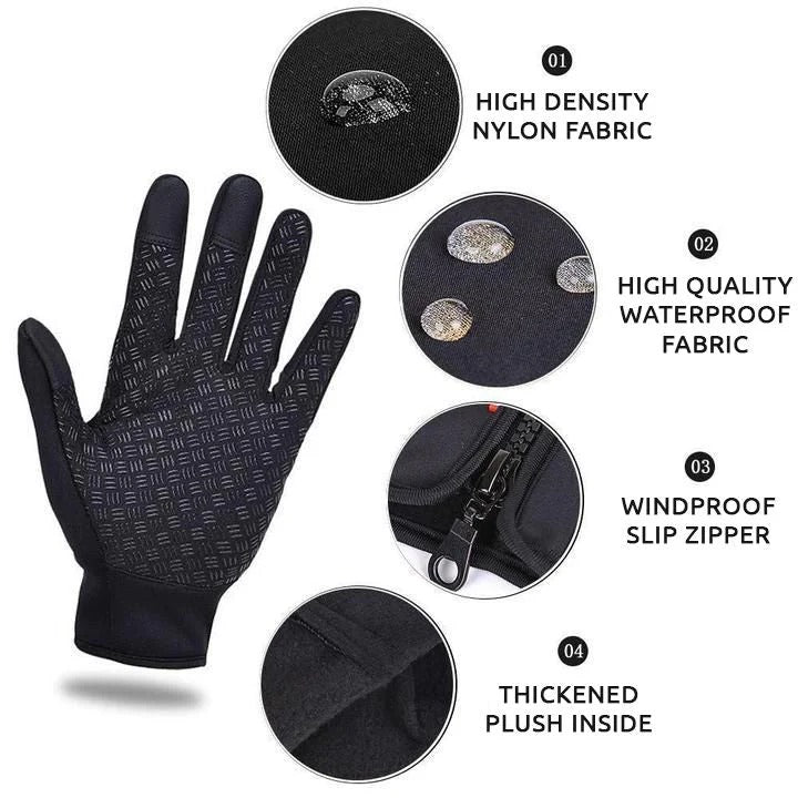 Skanto | Unisex Beheizte Thermohandschuhe für Winter-Outdoor-Aktivitäten