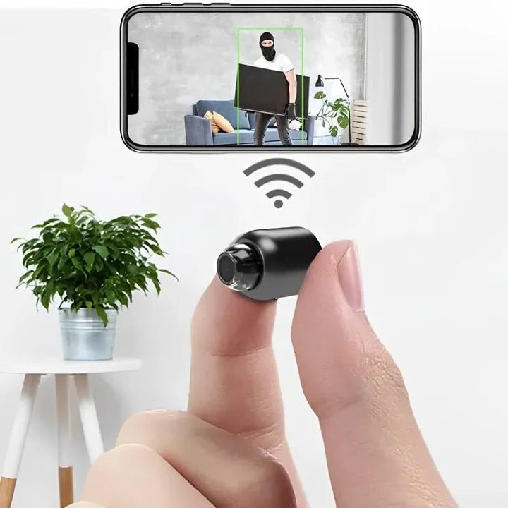 Skanto | 5G WiFi Mini-Kamera – Tragbare kabellose HD Smart Home Kamera