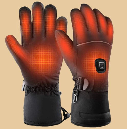 Skanto | Wiederaufladbare beheizte Handschuhe – Einstellbare Wärmer für den Winter