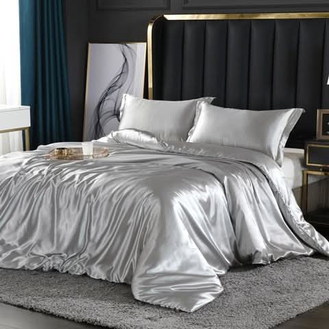 Skanto | LuxurySet - Seiden-/Satin-Bettwäsche, Bettbezug-Set