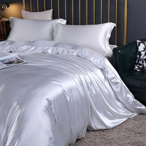 Skanto | LuxurySet - Seiden-/Satin-Bettwäsche, Bettbezug-Set