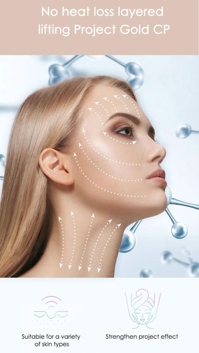 Skanto | Professionelles Mikrostrom-Gesichtsmassagegerät für straffere, glattere Haut