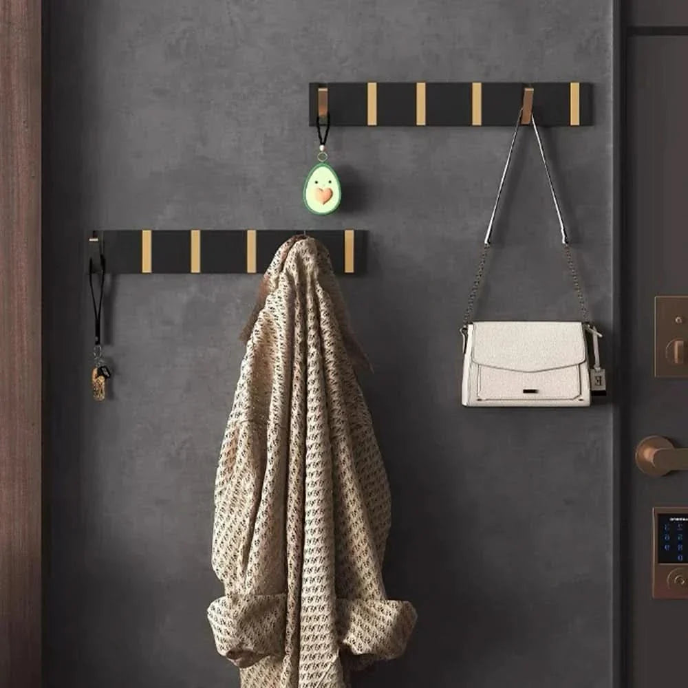 Skanto | Klappbarer Wandhaken für Mäntel, Taschen & Handtücher