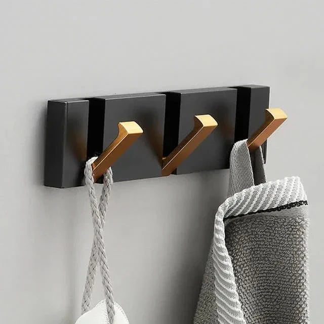 Skanto | Klappbarer Wandhaken für Mäntel, Taschen & Handtücher