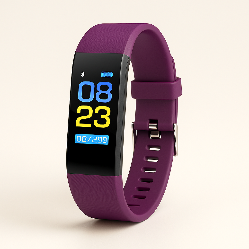Skanto | VitaWatch | Senioren-Smartwatch mit Gesundheitsmonitor und großem LED-Display