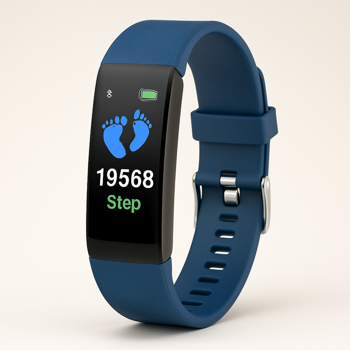 Skanto | VitaWatch | Senioren-Smartwatch mit Gesundheitsmonitor und großem LED-Display