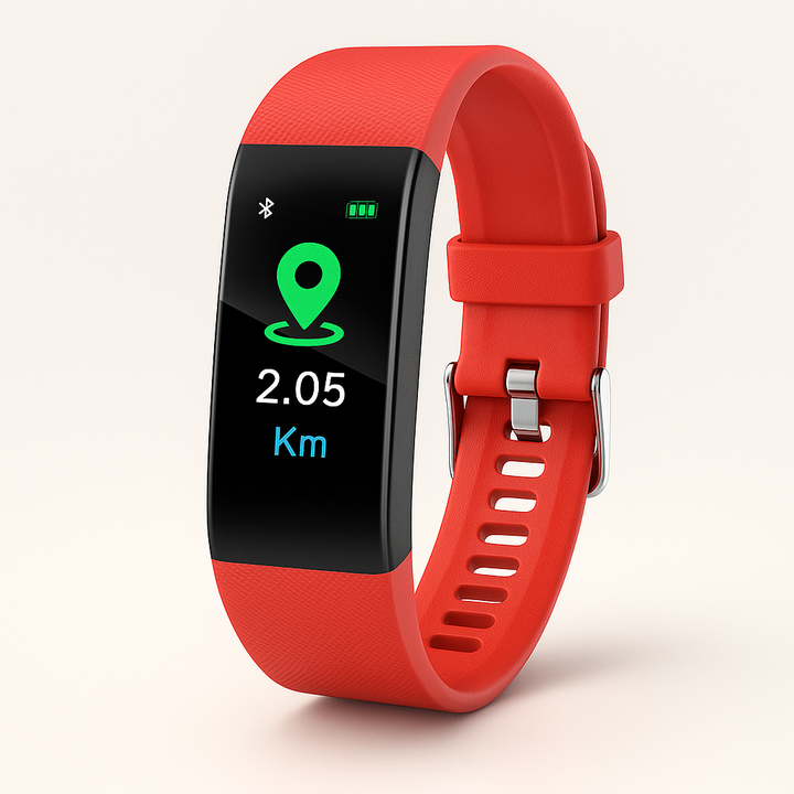 Skanto | VitaWatch | Senioren-Smartwatch mit Gesundheitsmonitor und großem LED-Display