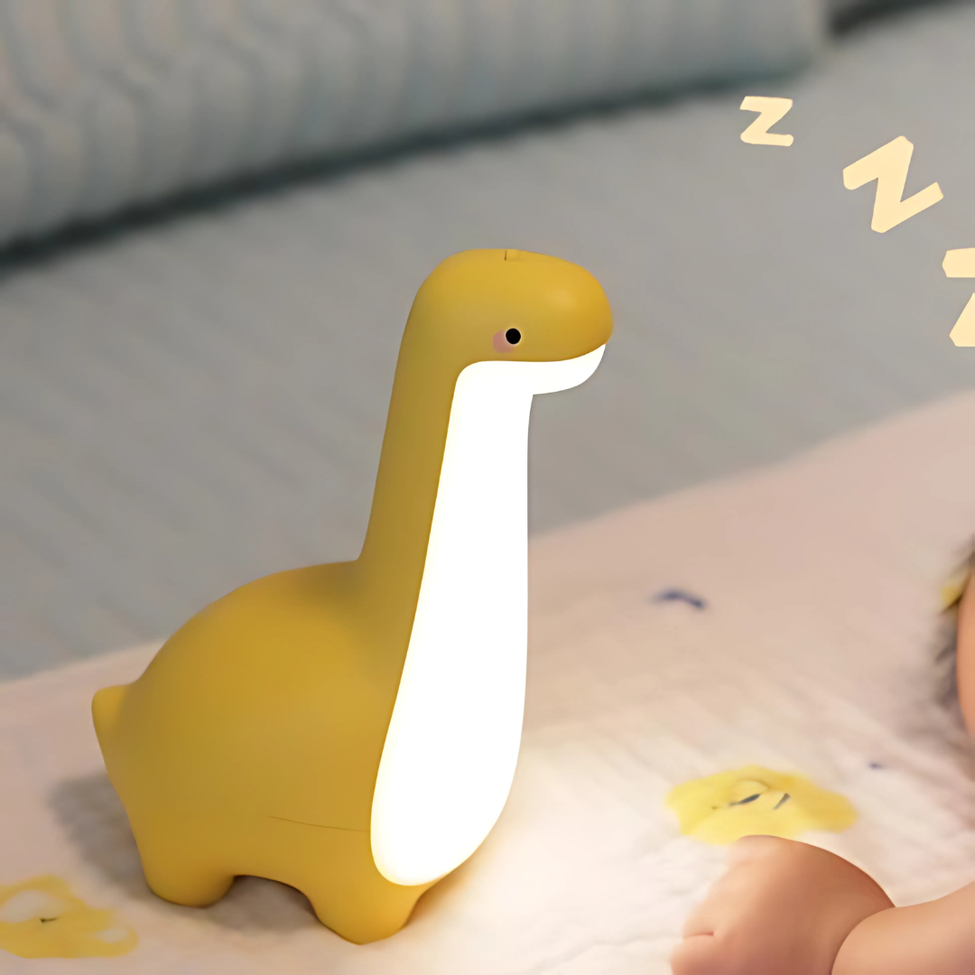 Skanto | Dinosaurier Nachtlicht Lampe | Sanftes LED-Schlaflicht
