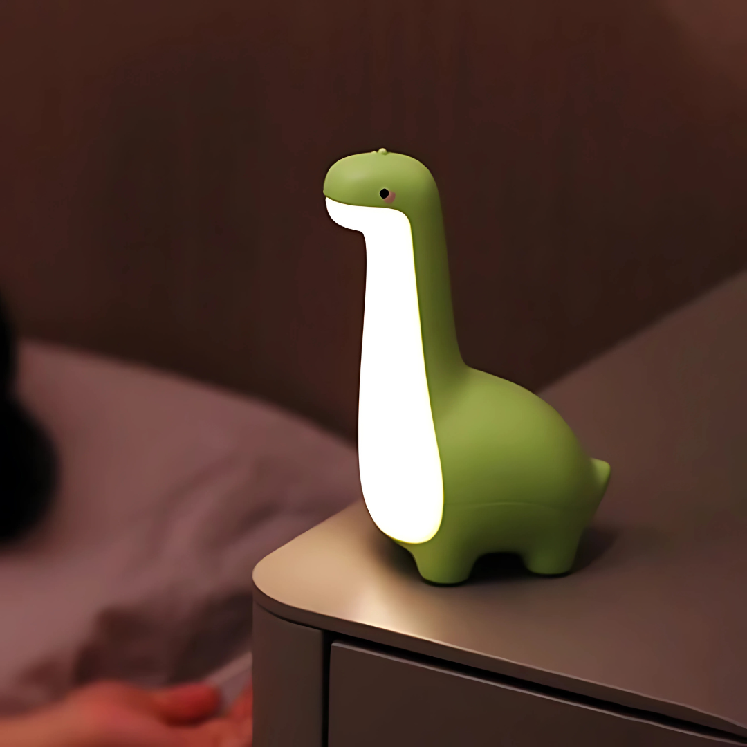 Skanto | Dinosaurier Nachtlicht Lampe | Sanftes LED-Schlaflicht
