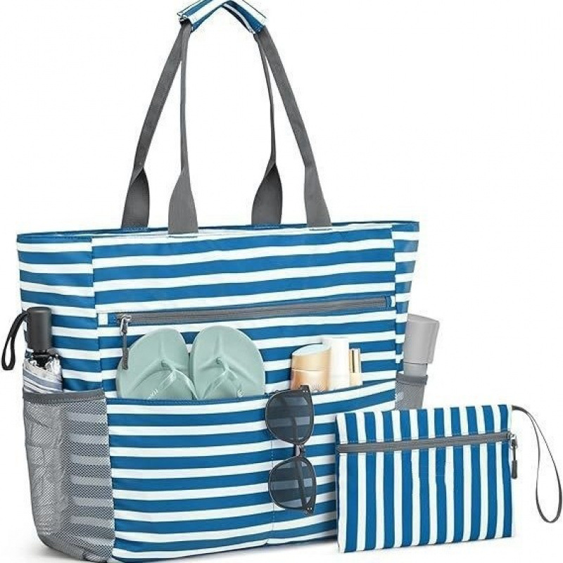 Skanto | Extra große wasserdichte faltbare Tragetasche Strandtasche