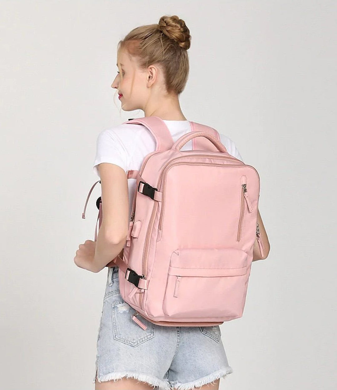 Skanto | UrbanPeak Geräumiger und vielseitiger Rucksack für Schule, Arbeit & Reisen – Wasserdicht & sicher