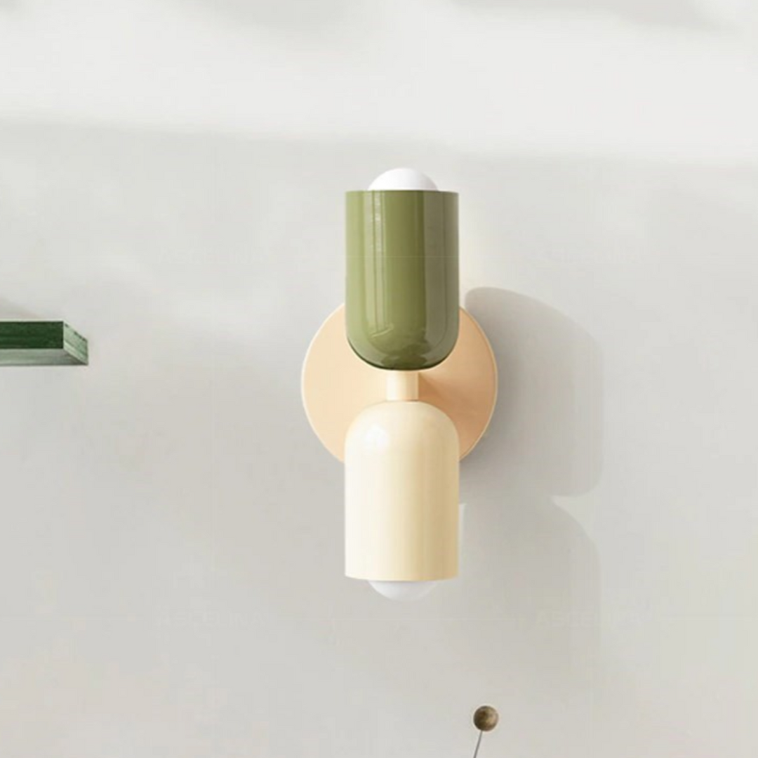 Skanto | NordicGlow Wandleuchte – Minimalistische skandinavische LED-Wandleuchte für Zuhause