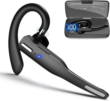 Skanto | Trucker Dual-Mikrofon kabelloses Bluetooth 5.1 Noise-Cancelling Headset/Ohrhörer