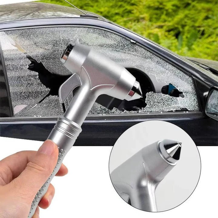 Skanto | Auto-Notfallwerkzeug mit Fensterbrecher und Gurtschneider