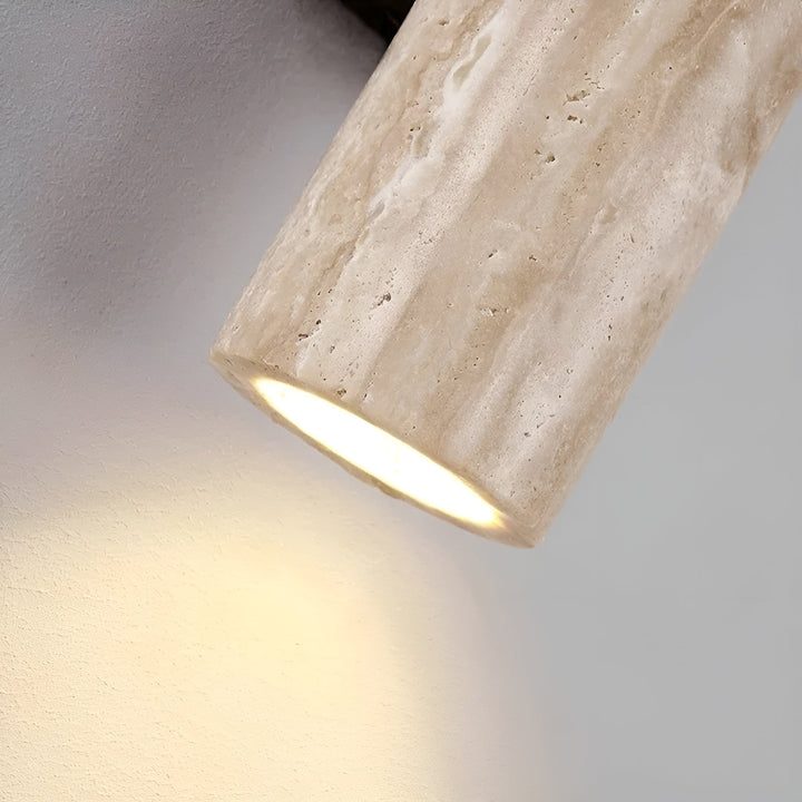 Skanto | LumeStone Wandleuchte – Luxuriöse LED-Marmorleuchte für stilvolle Interieurs
