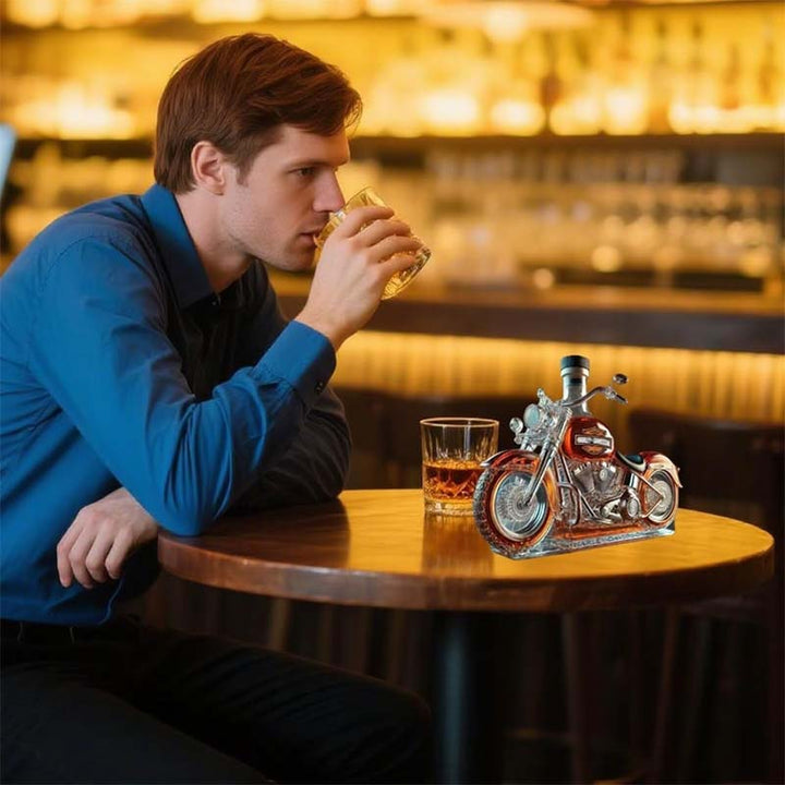 Skanto | Harley Motorrad-förmiger Whisky-Dekanter für die Hausbar