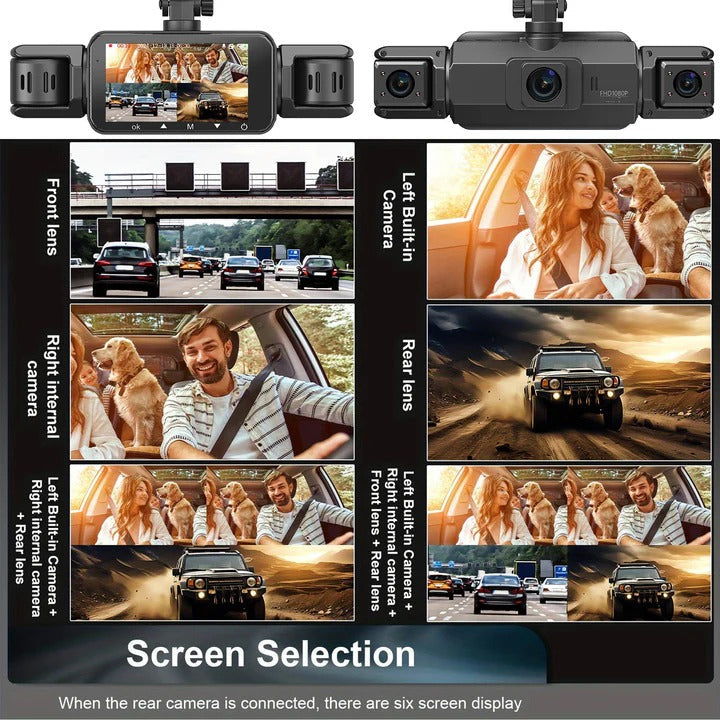 Skanto | Smartes Auto-Dashcam-System mit Nachtsicht und WiFi