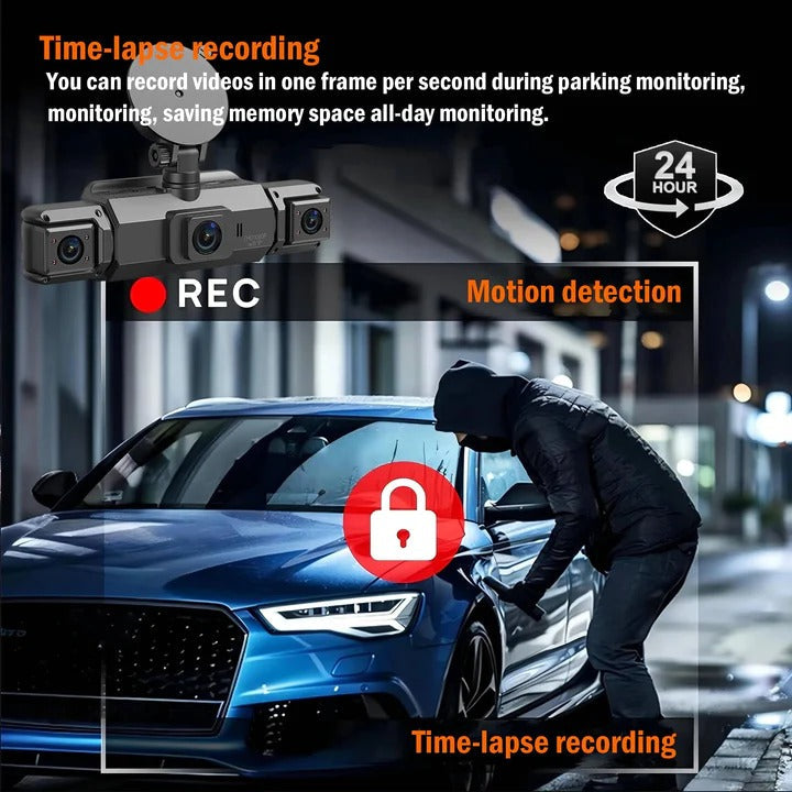 Skanto | Smartes Auto-Dashcam-System mit Nachtsicht und WiFi