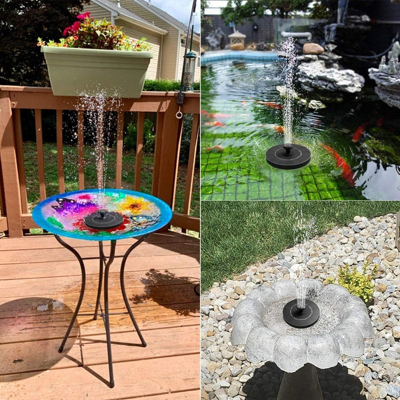 TranquilFlow – Beruhigender Gartenbrunnen mit Solarlicht Skanto