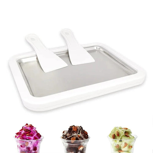 Skanto | Edelstahl-Eiscreme-Rollmaker für Zuhause