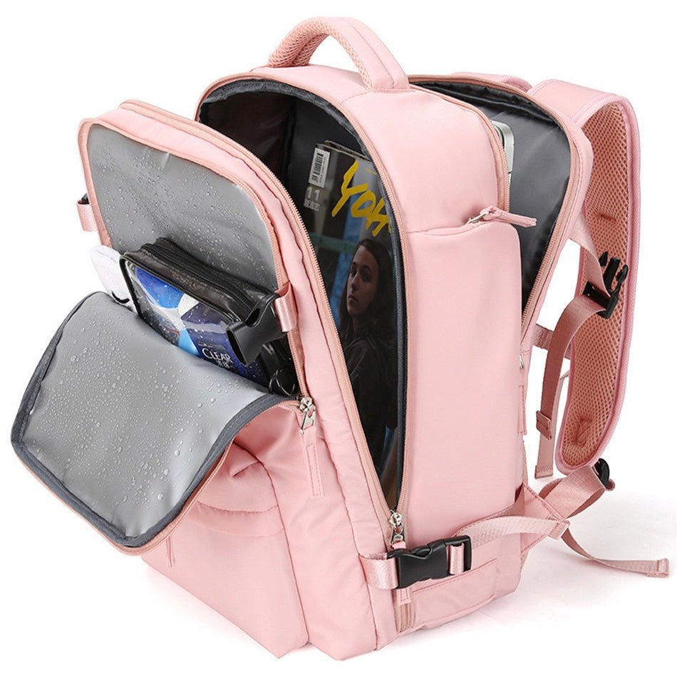 Skanto | UrbanPeak Geräumiger und vielseitiger Rucksack für Schule, Arbeit & Reisen – Wasserdicht & sicher