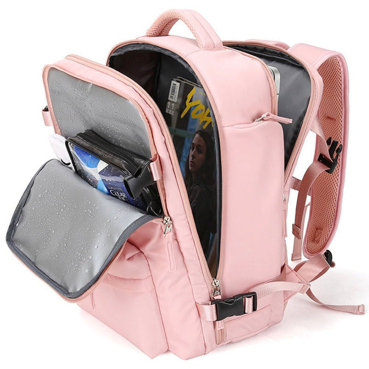 Skanto | UrbanPeak Geräumiger und vielseitiger Rucksack für Schule, Arbeit & Reisen – Wasserdicht & sicher