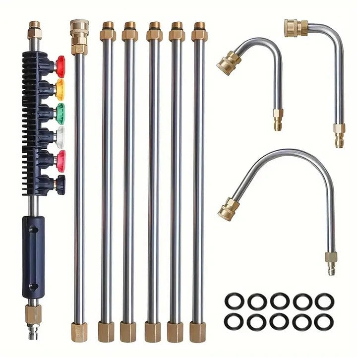 Skanto | 4000 PSI Teleskop-Hochdruckreiniger-Stab-Kit