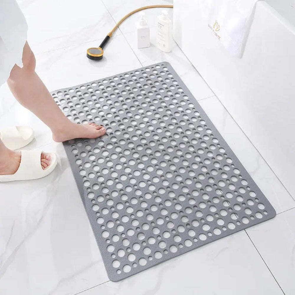 Skanto | AquaGuard Rutschfeste Duschmatte – Matten mit Saugnäpfen und schnelltrocknendem Design