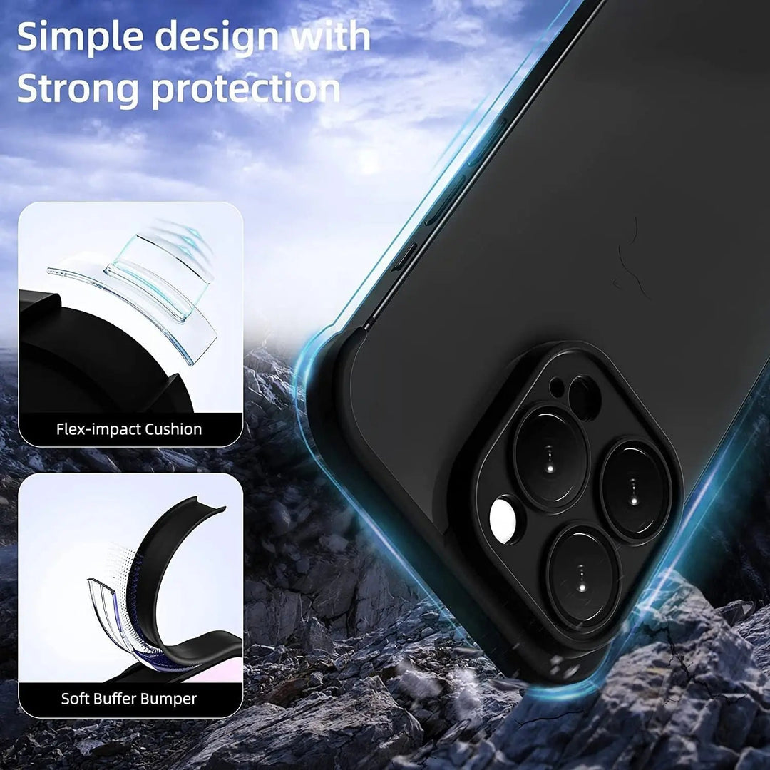 Skanto | ArmorEdge Max – Robuste iPhone Schutzhülle mit erhöhten Kanten
