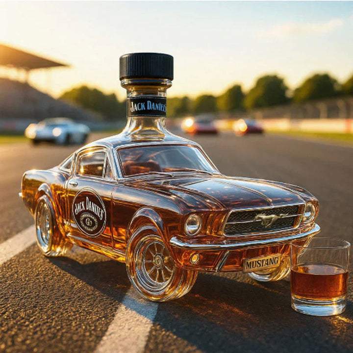 Skanto | OutlawFlask | Limited Edition Bronco Whiskey Flasche