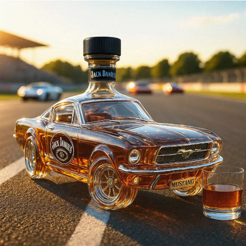 Skanto | OutlawFlask | Limited Edition Bronco Whiskey Flasche