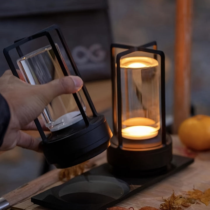 Skanto | LED-Touch-Tischlampe im japanischen Stil - ZenLight