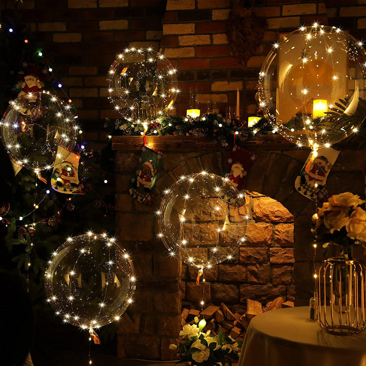 Skanto | LED-Licht-Partyballons | Ultra-langlebig, anpassbar & perfekt für Geburtstage und Hochzeiten