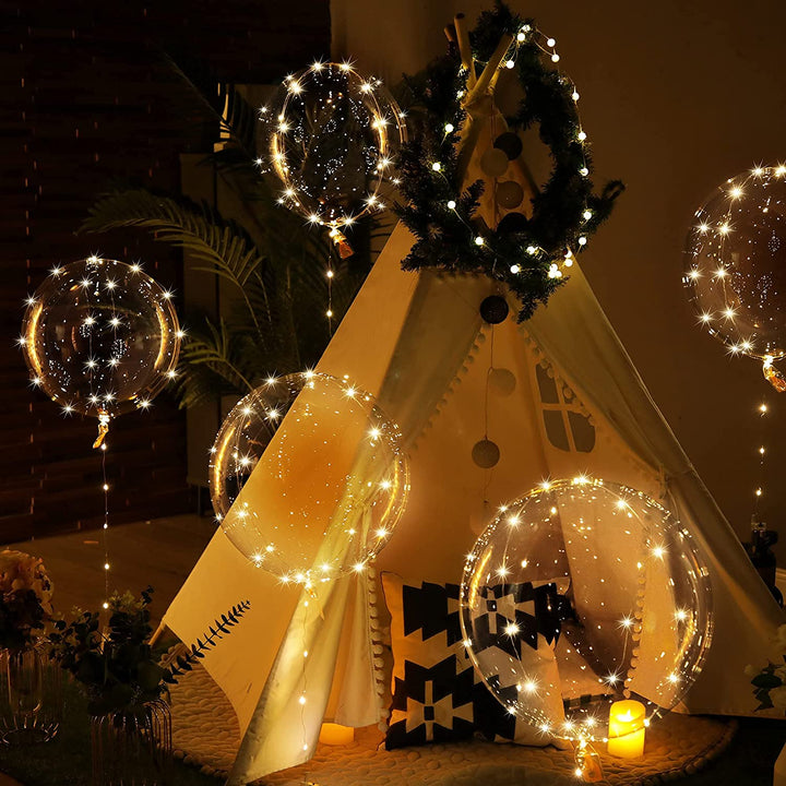 Skanto | LED-Licht-Partyballons | Ultra-langlebig, anpassbar & perfekt für Geburtstage und Hochzeiten