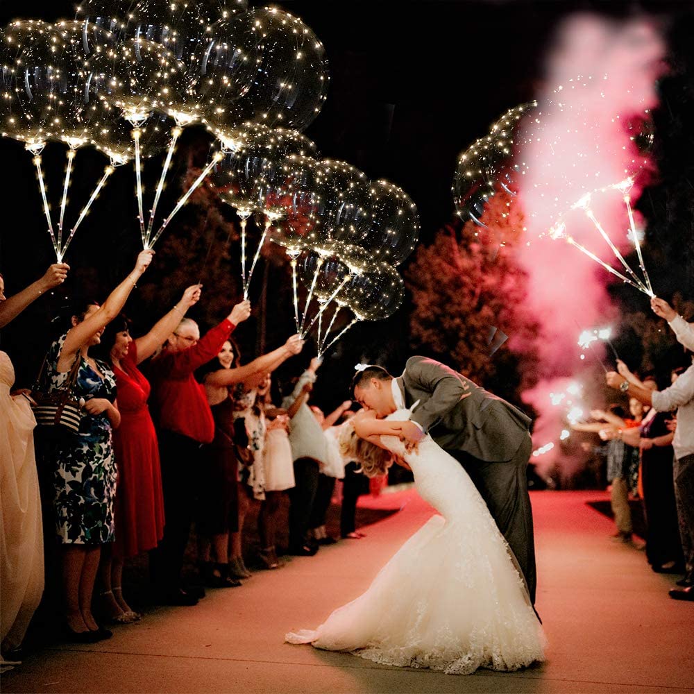 Skanto | LED-Licht-Partyballons | Ultra-langlebig, anpassbar & perfekt für Geburtstage und Hochzeiten
