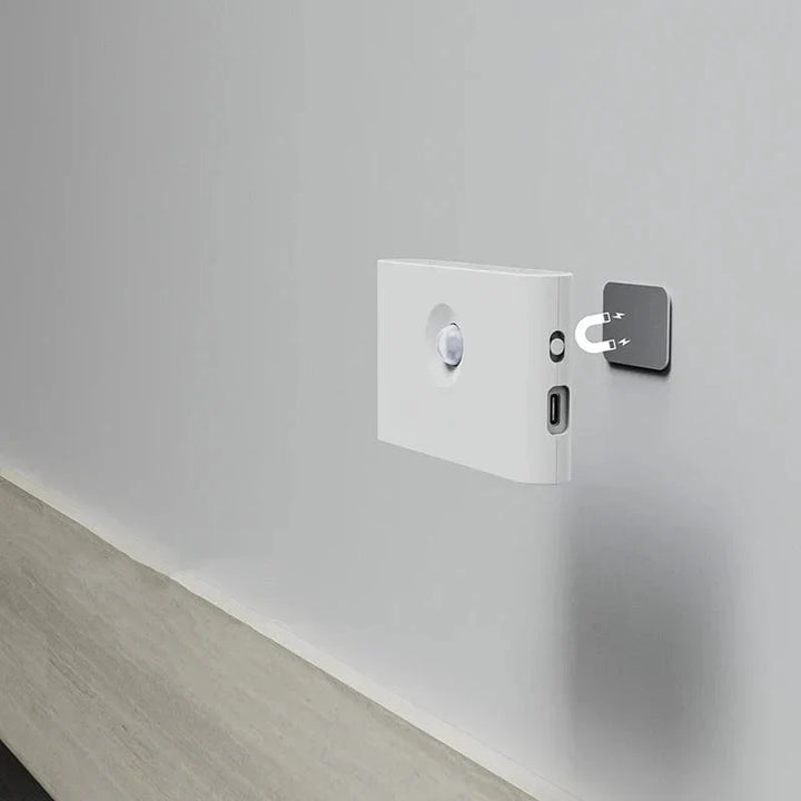 Skanto | Kabellose LED-Nachtlichter mit Bewegungssensor | USB wiederaufladbar | Sanftes warmes Licht