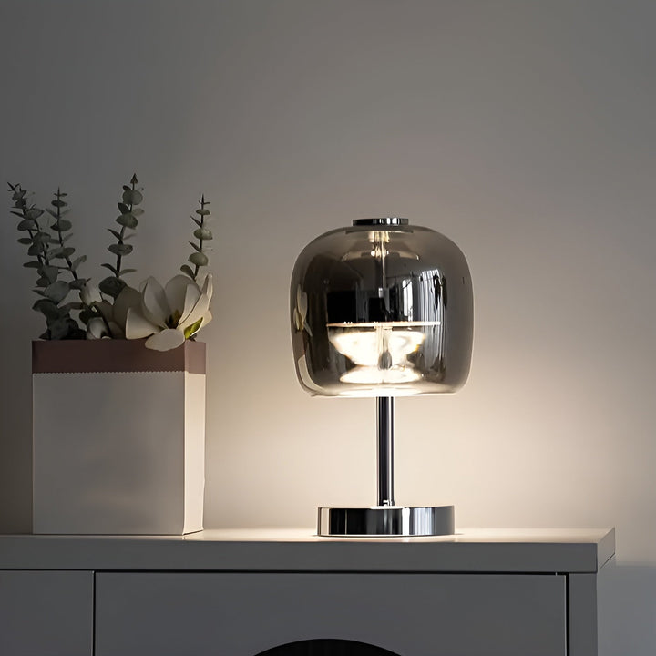 Skanto | Moderne galvanisierte Glas-Ambienteleuchte