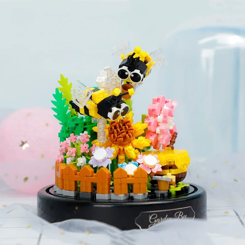 Skanto | Blumen Insekten Schmetterling Biene Nano-Bausteine