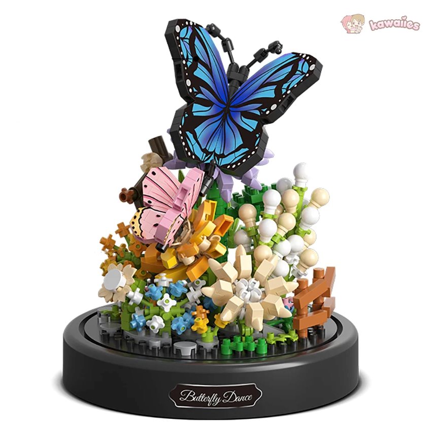 Skanto | Blumen Insekten Schmetterling Biene Nano-Bausteine