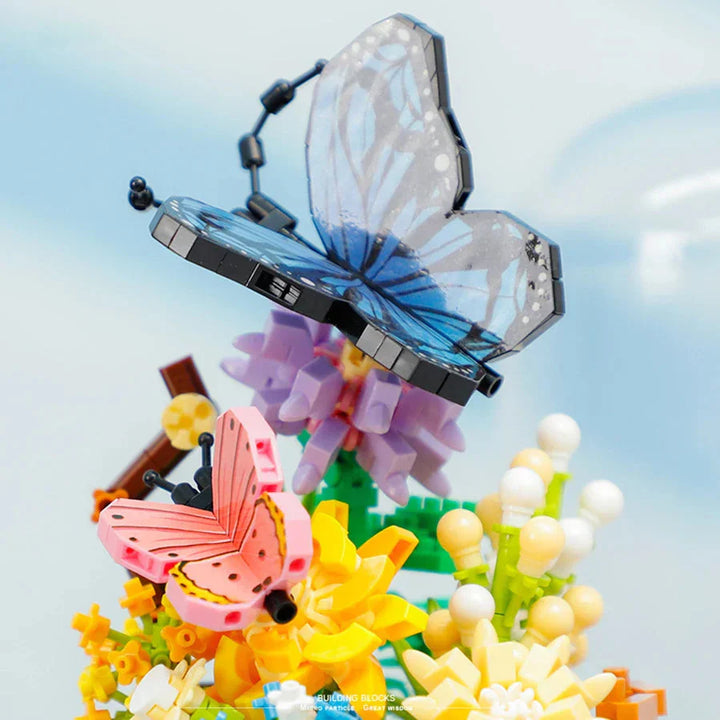 Skanto | Blumen Insekten Schmetterling Biene Nano-Bausteine