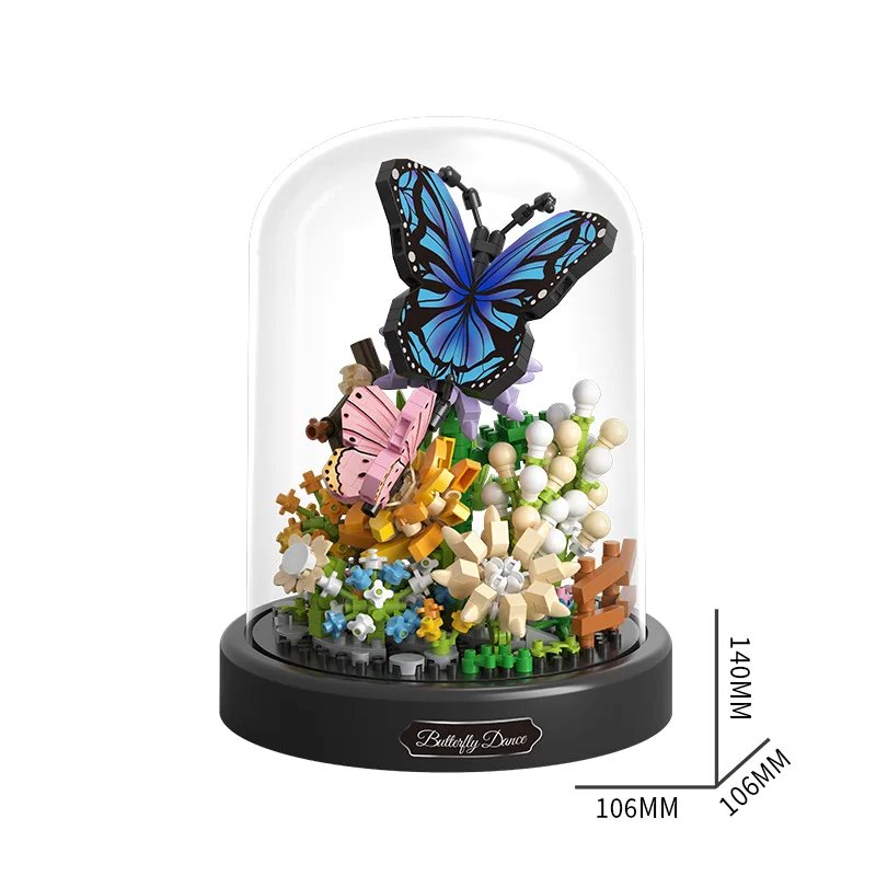 Skanto | Blumen Insekten Schmetterling Biene Nano-Bausteine