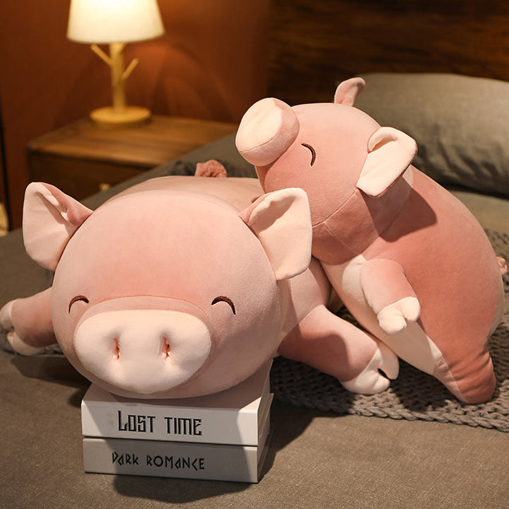 Skanto | Poppy das rosa Jumbo-Schweine-Plüschtier