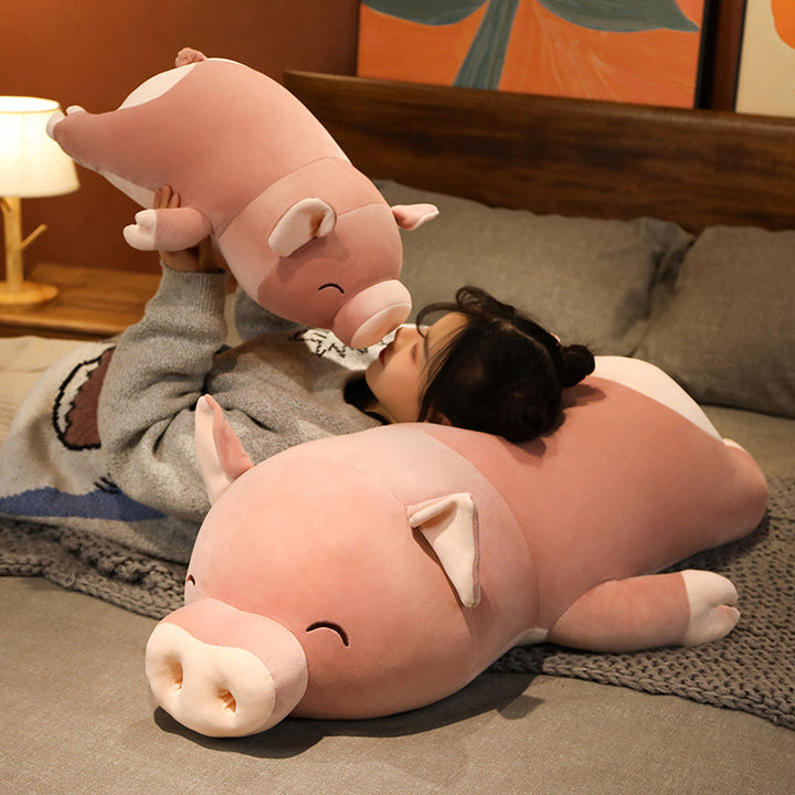 Skanto | Poppy das rosa Jumbo-Schweine-Plüschtier