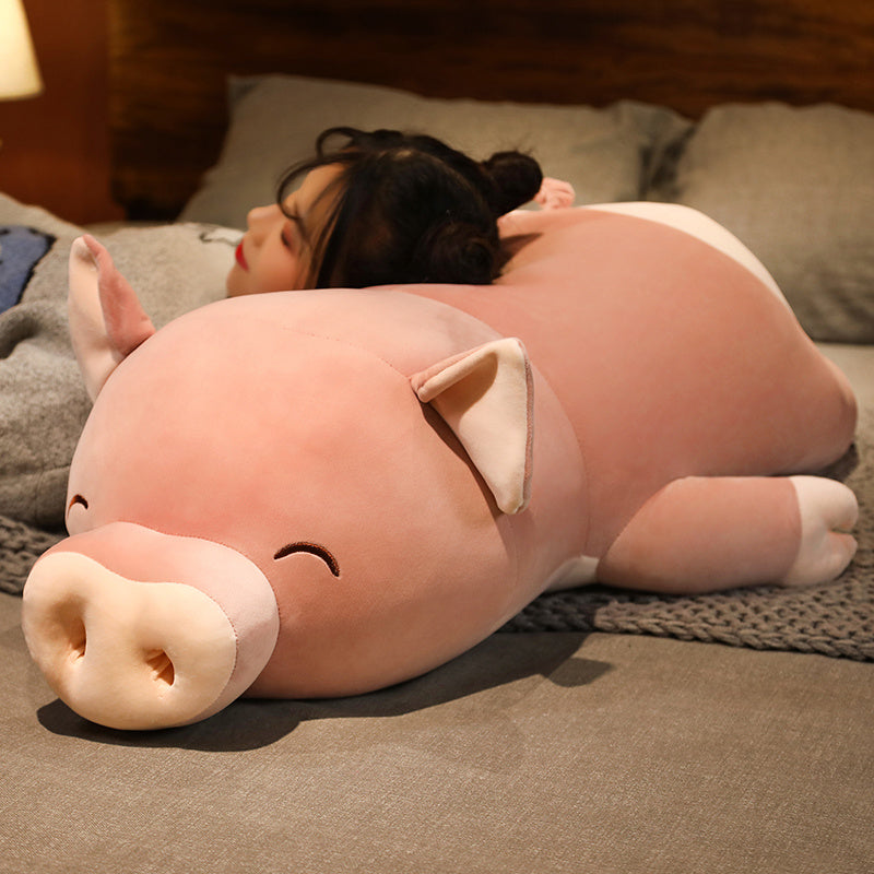Skanto | Poppy das rosa Jumbo-Schweine-Plüschtier